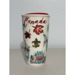 Starbucks Canada Travel Tumbler Coffee Mug 10oz with Lid Collector Series NEW